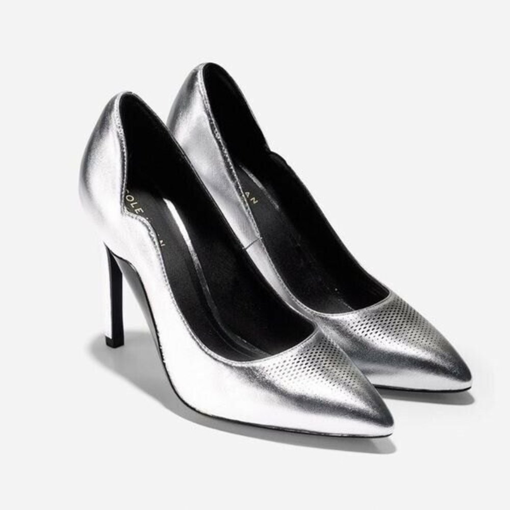 Cole Haan‎ Silver Energy 4 Inch Heels Women's 9